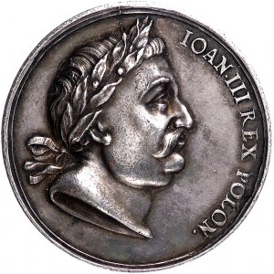 Jan III Sobieski- medal autorstwa Jan Höhna jun. wybity...