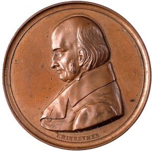 Feliks Łubieński- medal autorstwa Minheymera 1848 r., A...