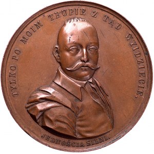 Tadeusz Rejtan- medal autorstwa Fryderyka Wilhelma Bulo...