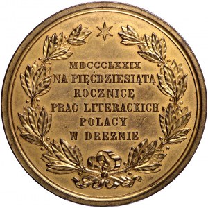 Józef Ignacy Kraszewski- medal autorstwa M. Bardulecka ...