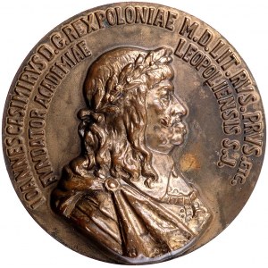 250 lat Uniwersytetu Jana Kazimierza- medal autorstwa T...
