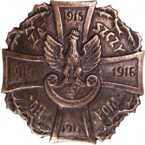 pamiątkowa odznaka żołnierska dla więźniów szeregowców ...