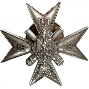 żołnierska pamiątkowa odznaka 30 Pułku Artylerii Lekkie...
