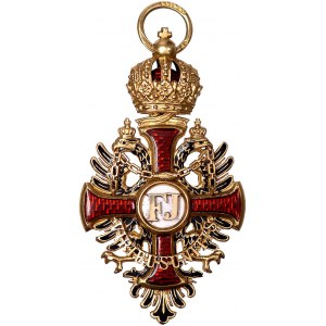 Order Franciszka Józefa - krzyż kawalerski, złoto,12,15...