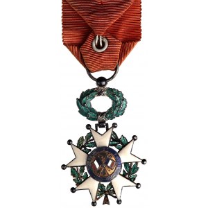 IV Republika -Legia Honorowa - krzyż oficerski, srebro ...