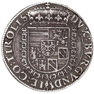 Ferdynand I -arcyksiążę, 1564-1595, talar bez daty, Hal...