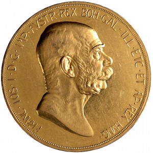 Franciszek Józef I 1848-1916, 100 koron 1908, Wiedeń, F...