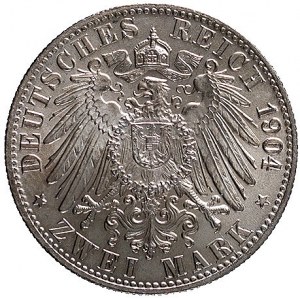 2 marki 1904, Hamburg, J. 59