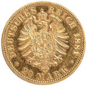 Henryk XIV 1867-1913, 20 marek 1881, Berlin, J. 256, Fr...