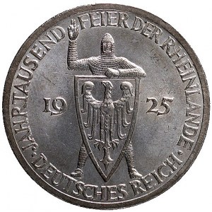 3 marki 1925, Berlin, Rheinlande, J. 321