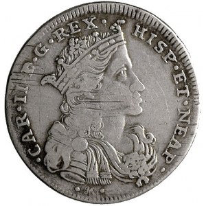 Karol II Hiszpański 1665-1700, mezzo ducato - 50 grana ...