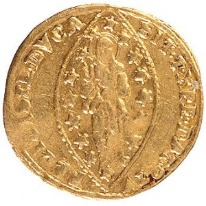 Ludwik Manin 1789-1797, cekin bez daty, Fr. 1445, złoto...