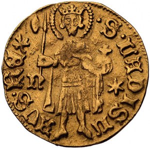 Zygmunt 1387- 1437, goldgulden, mennica Nagy-Banya, Aw:...