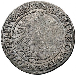 grosz 1535, Wilno, odmiana bez litery pod Pogonią, odwr...