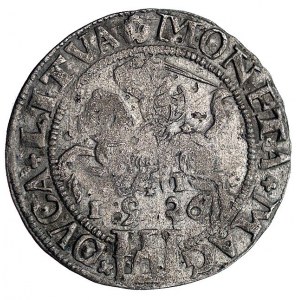grosz 1536, Wilno, odmiana z literą I pod Pogonią, podo...