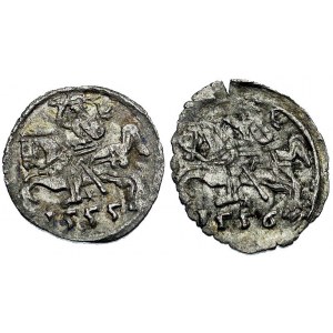 denary 1555 i 1556, Wilno, Kurp. 642 R3 i 643 R3, razem...