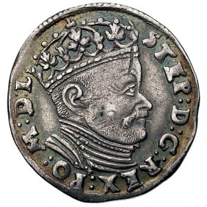 trojak 1584, Wilno, Kurp. 309 R1, Gum. 761, patyna