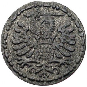 denar 1585, Gdańsk, Kurp. 371 R2, Gum. 786, patyna