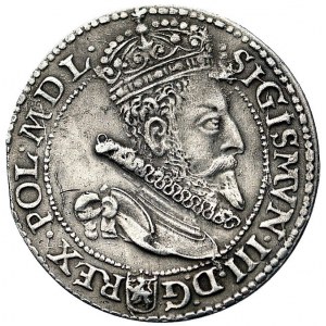 szóstak 1599, Malbork, odmiana z małą głową króla, Kurp...