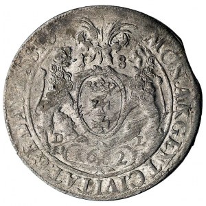ort 1662, Gdańsk, rzadka odmiana bez lewka, Kurp, 870 R...