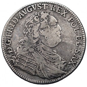 2/3 talara (gulden) 1763, Drezno, odmiana z literami FW...