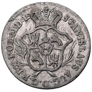2 grosze srebrne (półzłotek) 1786, Warszawa, Plage 271