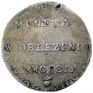 2 złote 1813, Zamość, Plage 126, ciekawy egzemplarz - d...