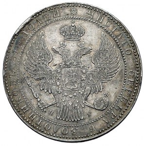 1 1/2 rubla = 10 złotych 1836, Petersburg, Plage 327, p...