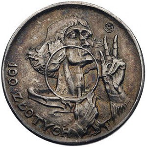 100 złotych 1925, Mikołaj Kopernik, Parchimowicz P-168 ...