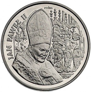 200.000 złotych 1991, Jan Paweł II, Parchimowicz P-640 ...