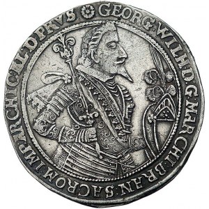 talar 1629, Królewiec, Bahr. 1491, Dav. 6141, patyna