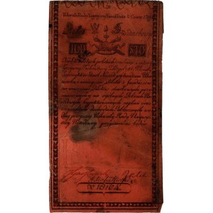 100 złotych 8.06.1794, seria B, Pick A5, Miłczak A5a, p...