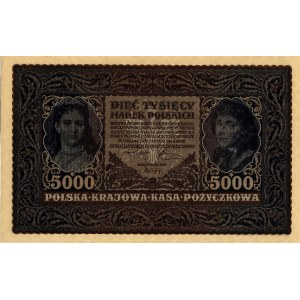 5.000 marek polskich 7.02.1920, III serja T, Miłczak 31...