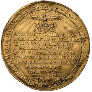 medal zaślubinowy Władysława IV i Ludwiki Marii, autors...