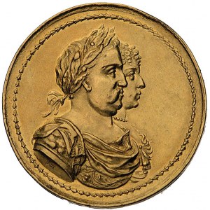 medal autorstwa Jana Höhna jun. wybity z okazji koronac...