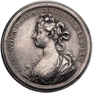 medal Klementyny i Jakuba III autorstwa Otto Hammeranie...