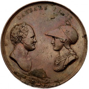 założenie Uniwersytetu Warszawskiego w 1816 r.- medal a...