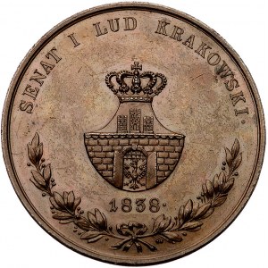 Florian Straszewski - medal autorstwa Johanna Daniela B...