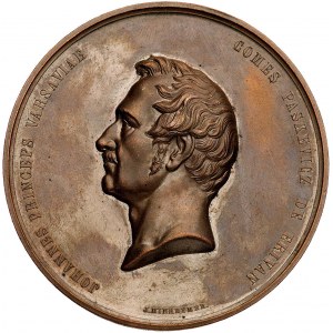 Iwan Paskiewiczem- medal autorstwa J.Minheymera wybity ...