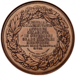 Teodor Berg- medal autorstwa J. Minheymera 1872 r., wyb...