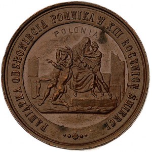 Artur Grottger- medal autorstwa M. Kurnatowskiego wybit...