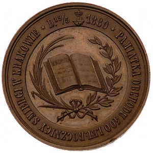 Jan Długosz- medal autorstwa W. Głowackiego wybity w 18...