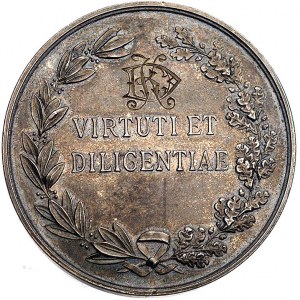 Virtuti et Diligentiae- medal Zakładu w Chyrowie autors...