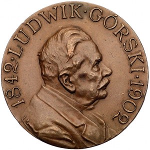 Ludwik Górski-medal autorstwa I. Łopieńskiego 1902 r., ...