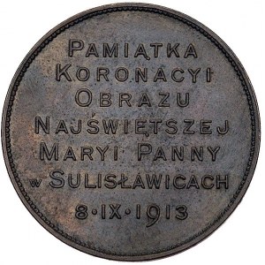 koronacja obrazu Matki Boskiej w Sulisławicach- medal s...