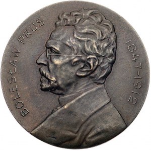 Bolesław Prus- medal autorstwa Cz. Makowskiego wybity w...