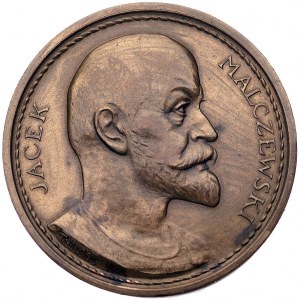 Jacek Malczewski- medal autorstwa J. Raszki 1924 r., Aw...