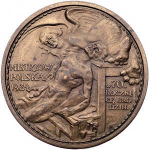 Jacek Malczewski- medal autorstwa J. Raszki 1924 r., Aw...