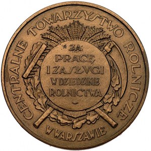 Centralne Towarzystwo Rolnicze w Warszawie- medal nagro...