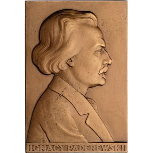Ignacy Paderewski- autorstwa J. Aumillera 1926 r.; Popi...